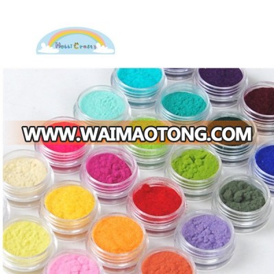 Eco-friendly Nylon Velvet Flock Powder For Arts and Handmaking DIY Material